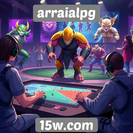 Plataforma de jogos arraialpg oferece novas experiências interativas